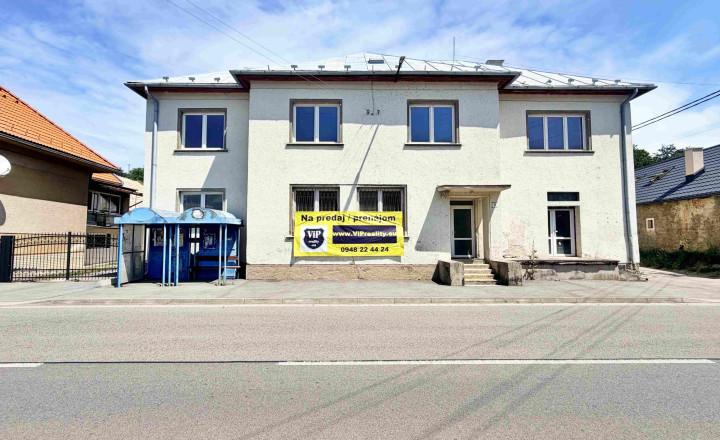 Polyfunkčná budova Horná Mičiná, 1800m2, bývanie aj biznis